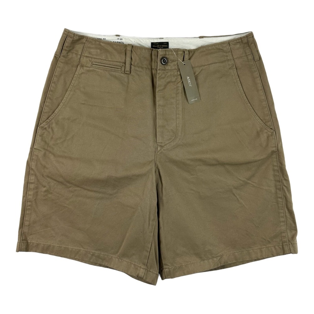 Wallace & Barnes Brown Cotton Field Short Military Button Fly Size Mens 30 NWT